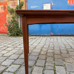 Ausziehbarer Esstisch Teak aus Dänemark