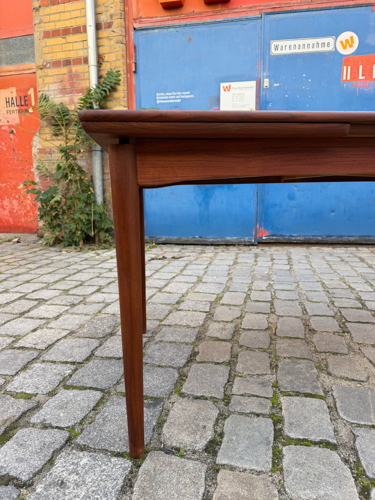 Ausziehbarer Esstisch Teak aus Dänemark