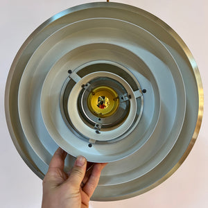 Lamellenlampe gold aus Dänemark