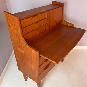 Sekretär mit Spiegel Teak aus Dänemark