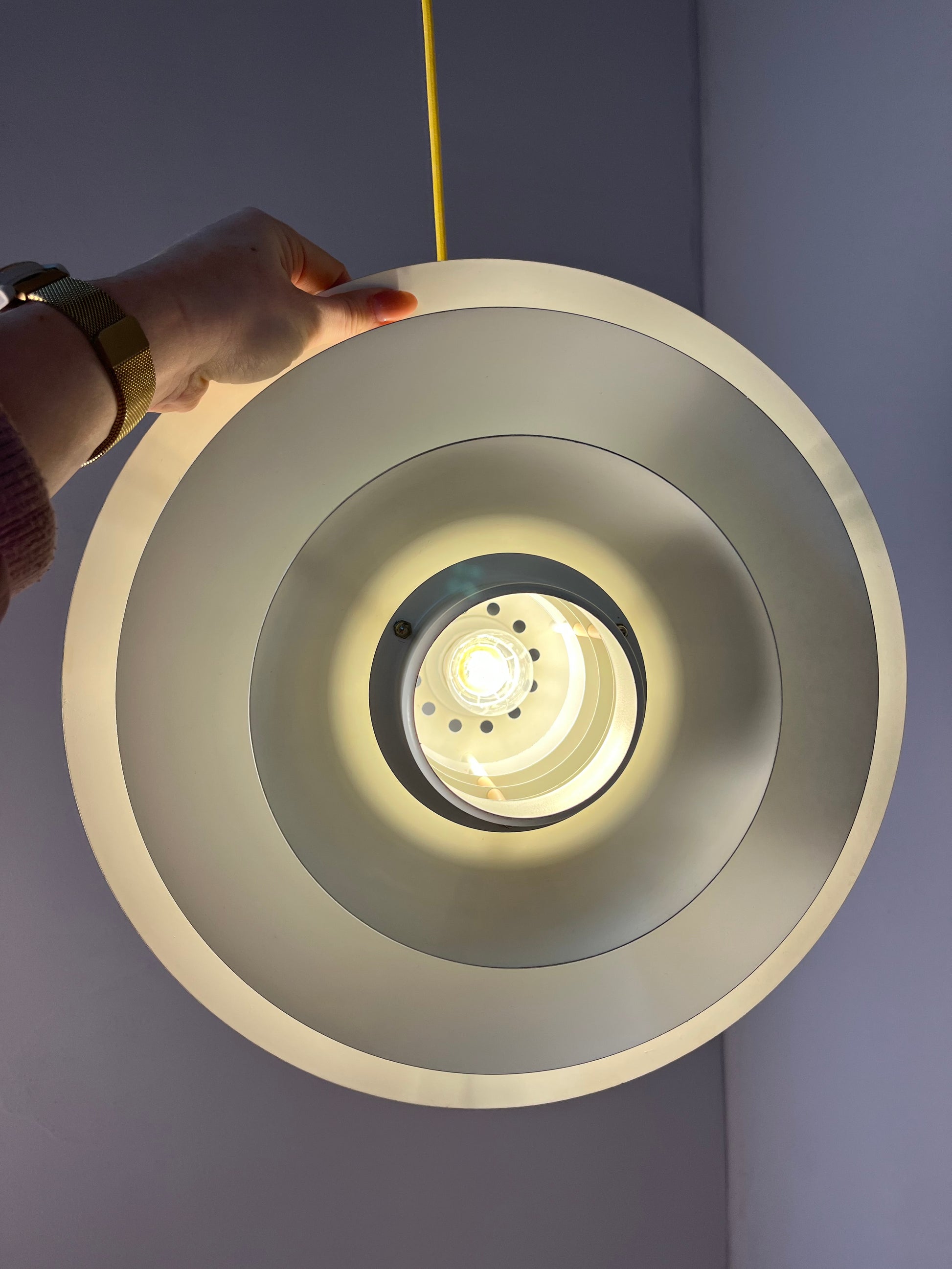 Lamellenlampe Modell 80113 weiß von Formlight