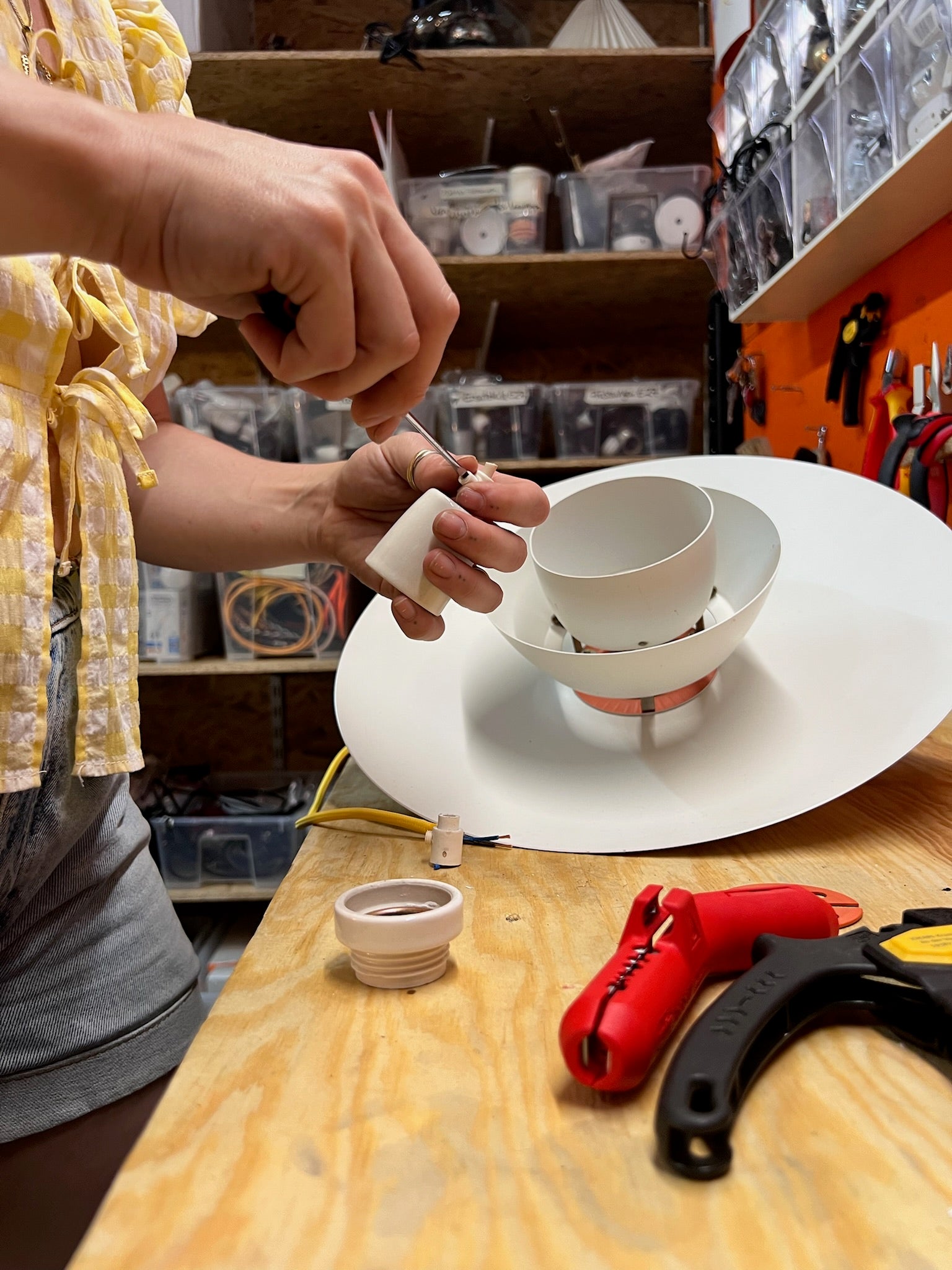 Workshop: Restauriere deine Vintage Lampe