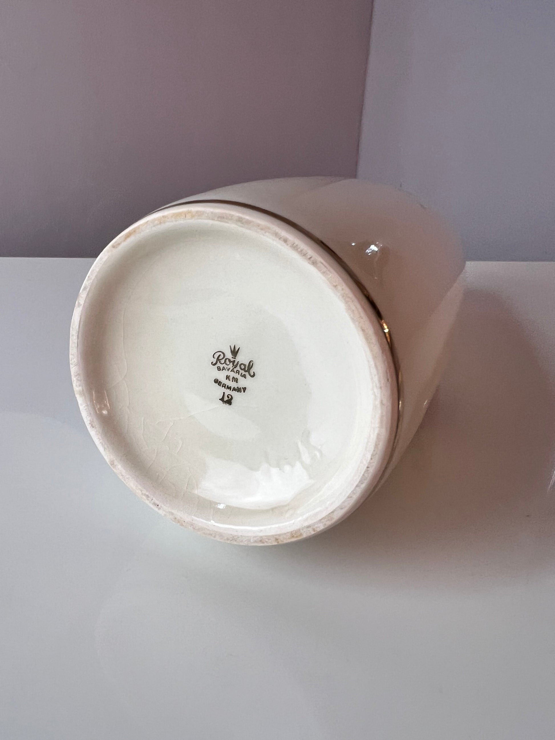 Vase floral von Royal Bavaria Porzellan