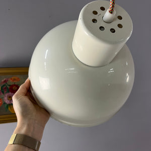 Hängelampe Bunker weiß von Jo Hammerborg für Fog & Mørup