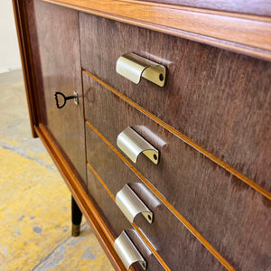 Kleines Sideboard Holz aus der DDR