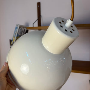 Bunkerlampe cremeweiß aus Dänemark