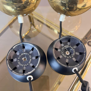 Set: 2x Kugellampe gold von Horn