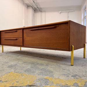 Lowboard Teak mit neuen Metallbeinen von rt Möbel