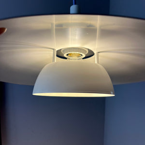Lamellenlampe silber weiß aus Dänemark