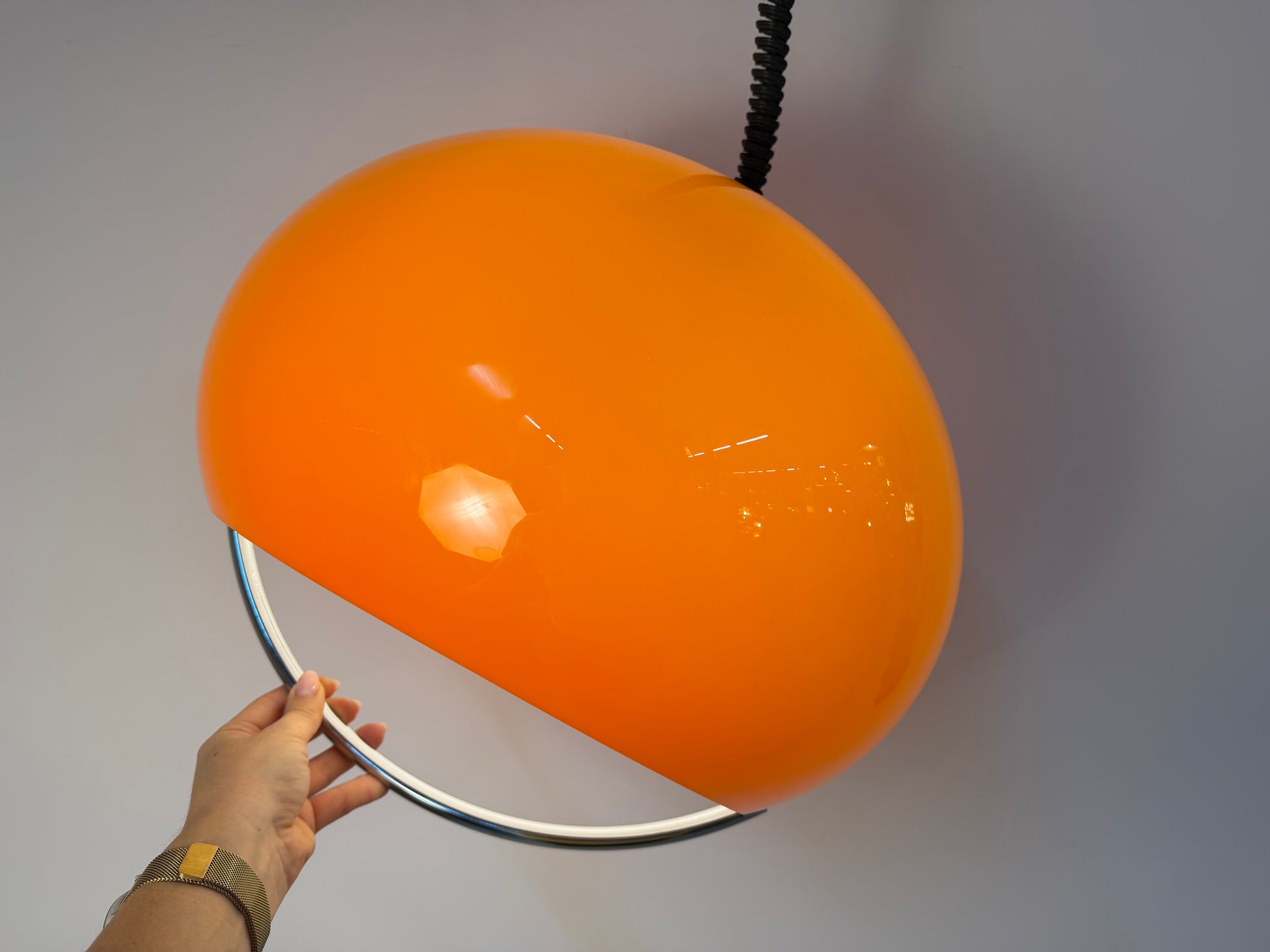 Hängelampe Modell Jolly orange Kunststoff von Guzzini