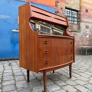 Sekretär Teak von Gunnar Falsig für Holstebro Møbelfabrik