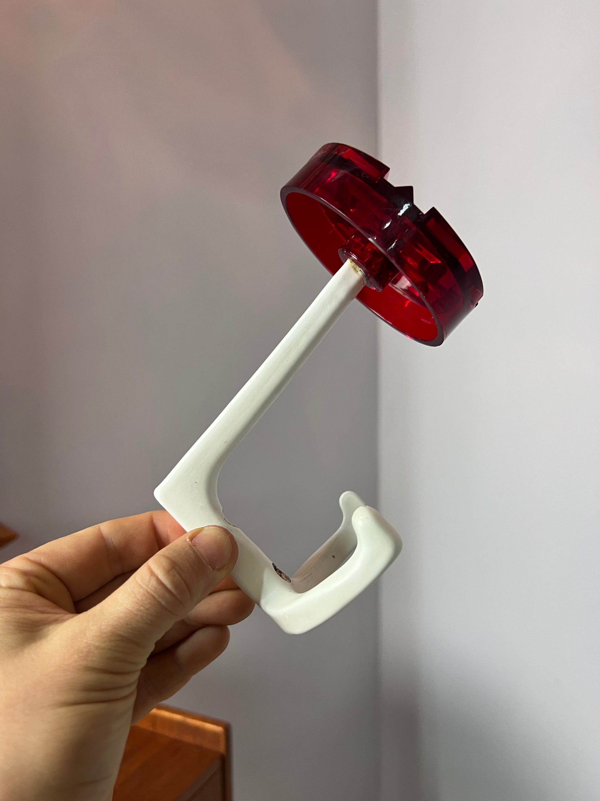 Set Kleiderhaken rot