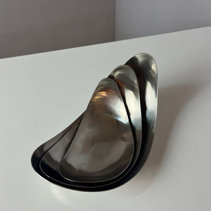 Set: Servierschalen Leaf von Helle Damkjær für Georg Jensen