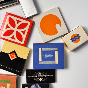 Set: Vintage Streichhölzer Grafik