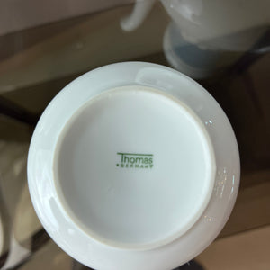 Set: Kaffeeservice Kiruna Garden weiß blau von Thomas