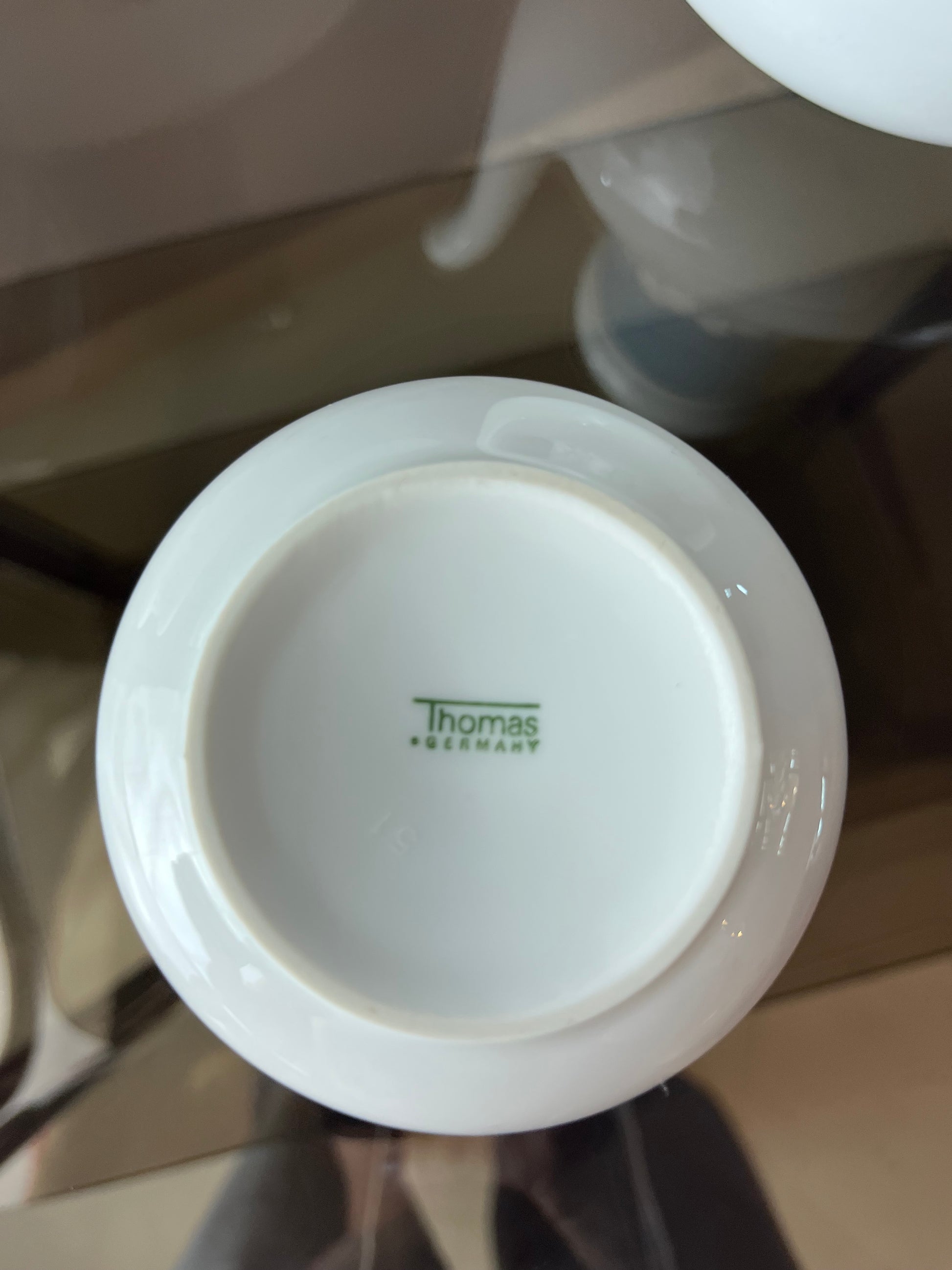 Set: Kaffeeservice Kiruna Garden weiß blau von Thomas