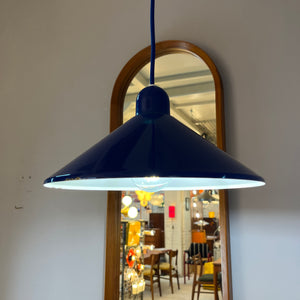 Metalllampe blau aus Dänemark