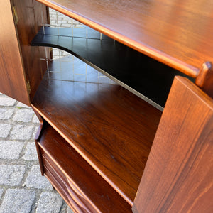 Eckschrank Teak von Omann Jun