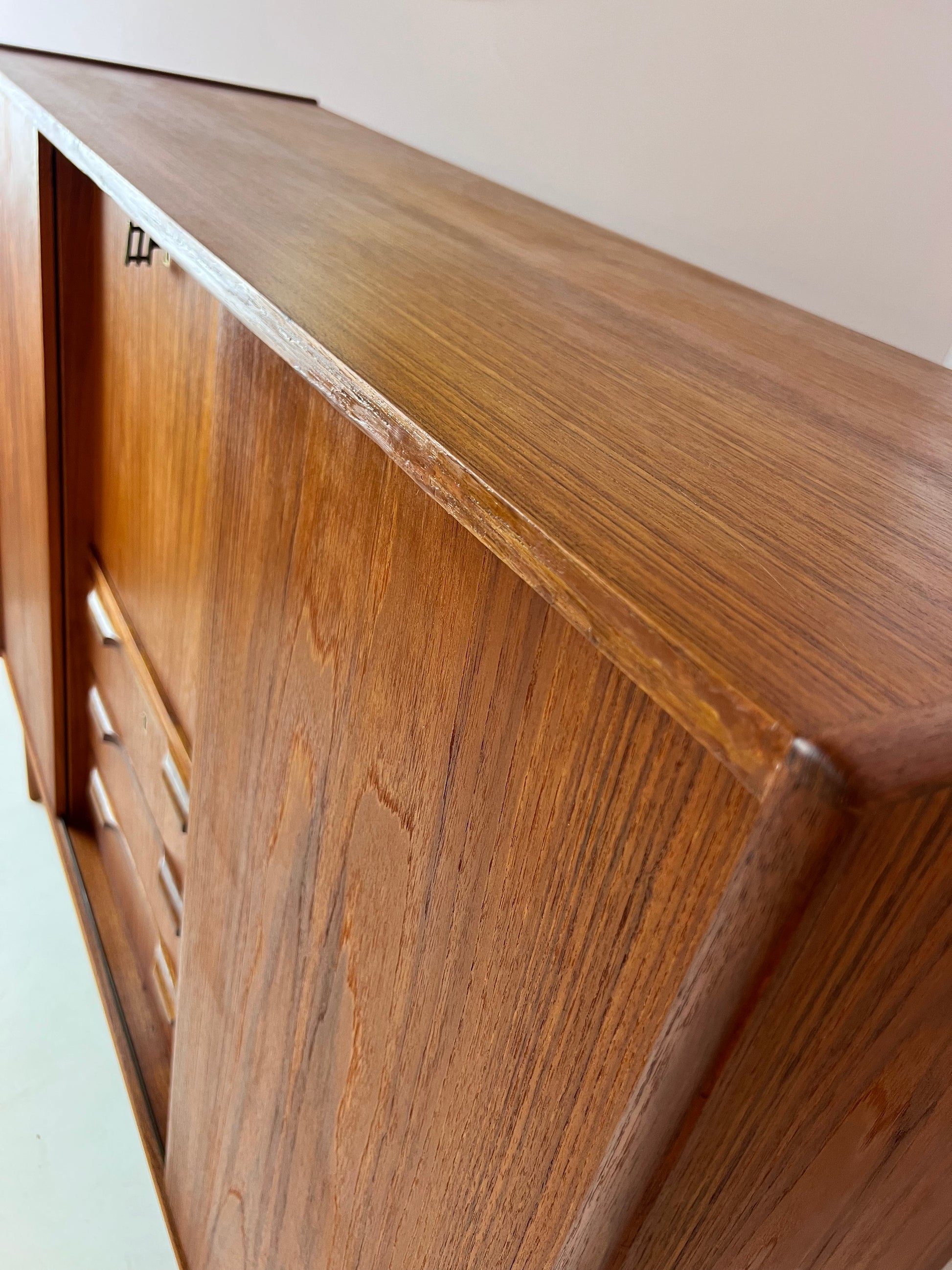 Highboard Teak von Tibergaard aus Dänemark