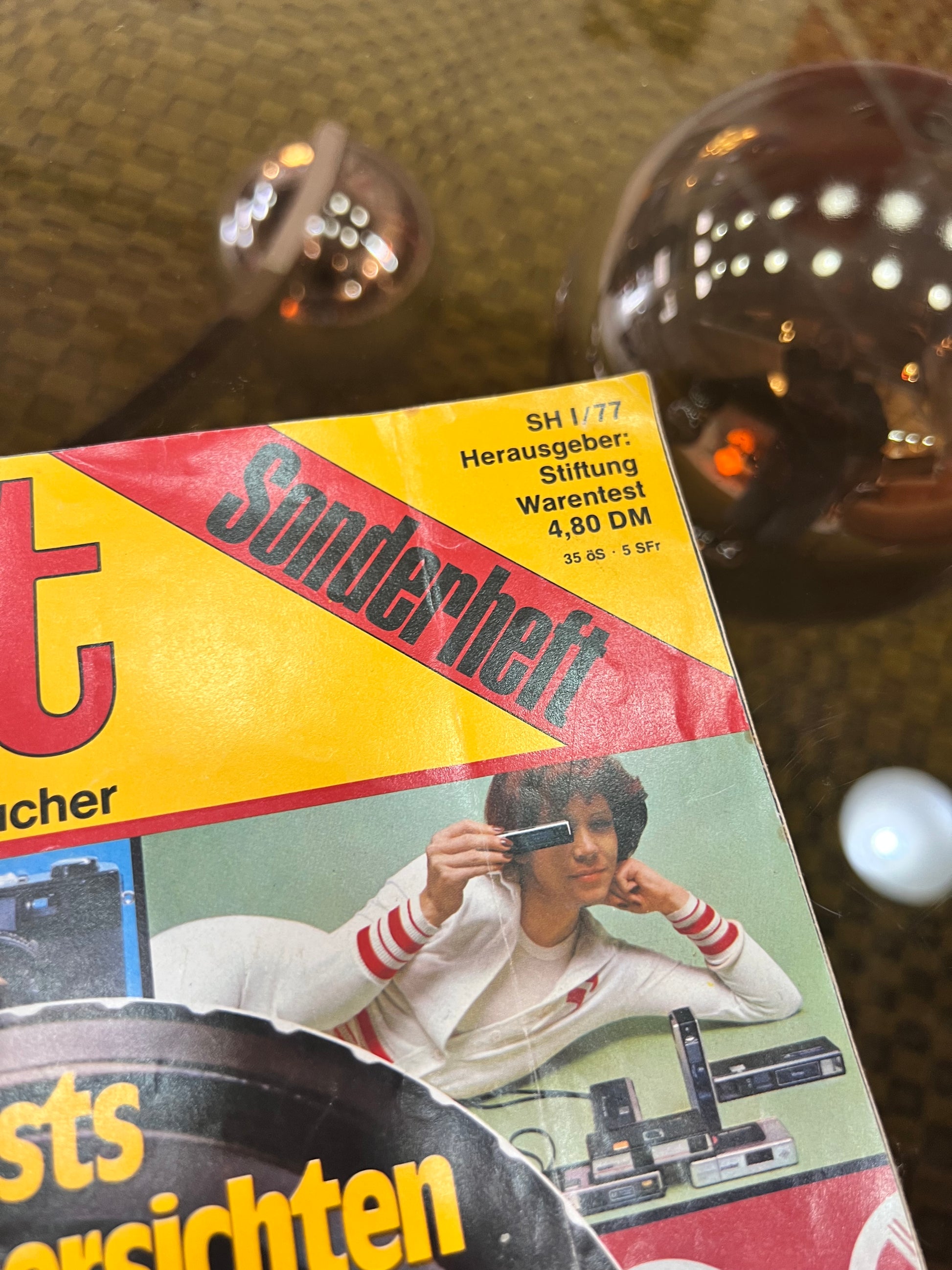 Sammlerstück Stiftung Warentest Sonderheft Kameras