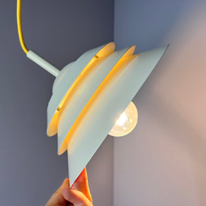 Lamellenlampe Modell Limino weiß von Design Light