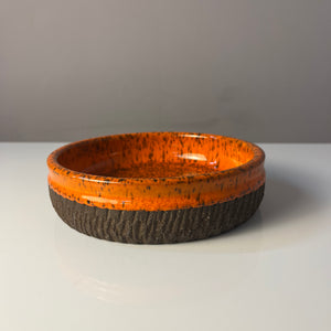 Schale orange Keramik