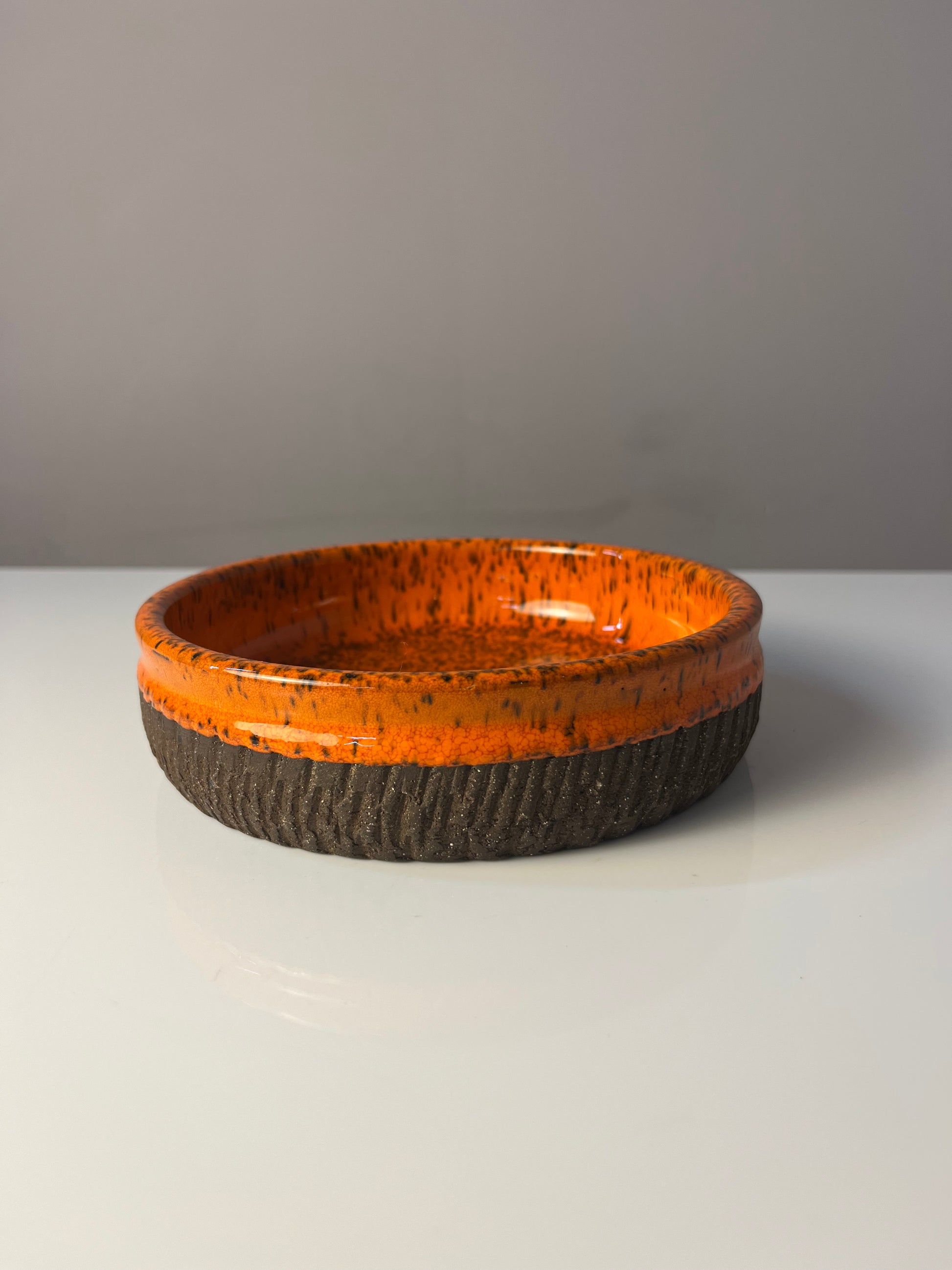 Schale orange Keramik