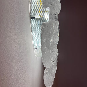 Ovaler Spiegel mit Beleuchtung von Hillebrand