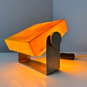 Tischlampe gelb von Uwe Mersch