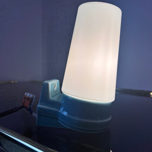 Wandlampe hellblau Sigvard Bernadotte für Ifö