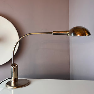 Schreibtischlampe BEA DS silber vernickelt von Florian Schulz Design