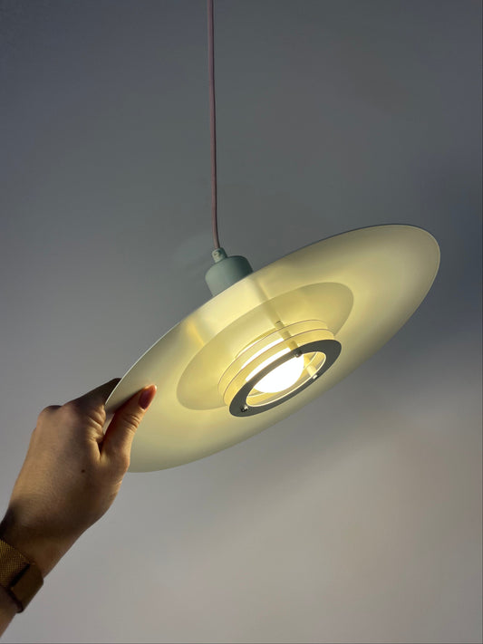 Lamellenlampe Typ 4000 weiß von Lyfa