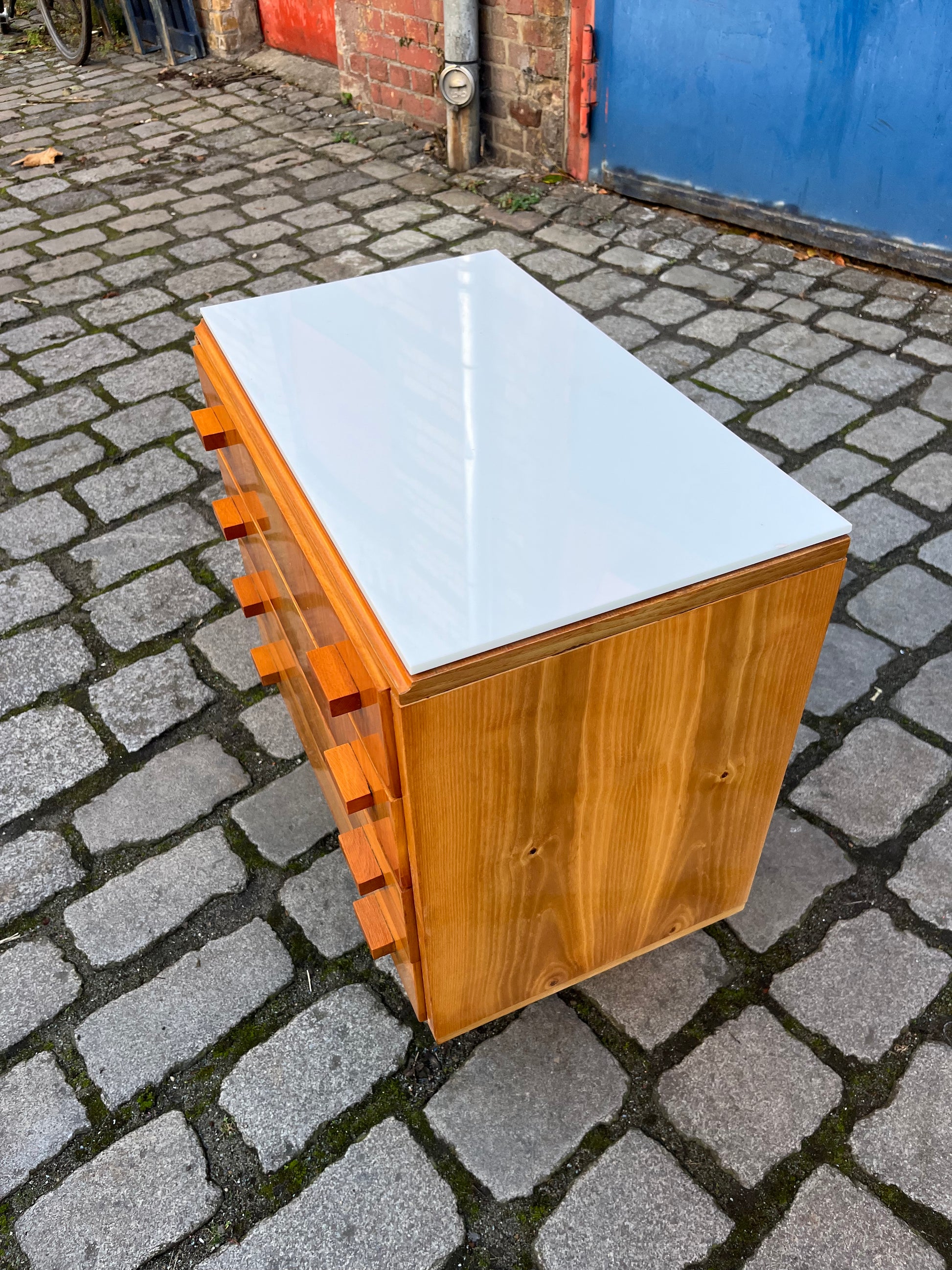 Set: 2 Nachttische von František Mezulánik für Nový Domov