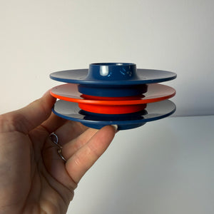 Set: 3x Eierbecher blau rot von Mepal