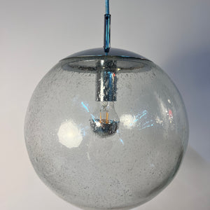 Kugellampe Glas Chrom von Hustadt Leuchten