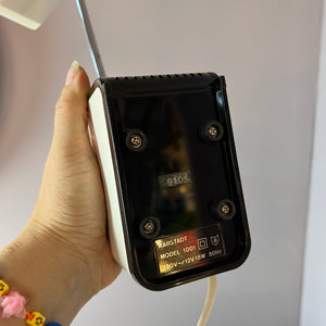 Tischlampe Modell 1001 weiß mit Teleskoparm von Karstadt