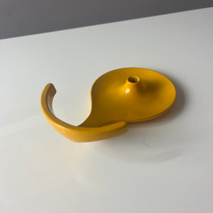 Wandhaken gelb Metall