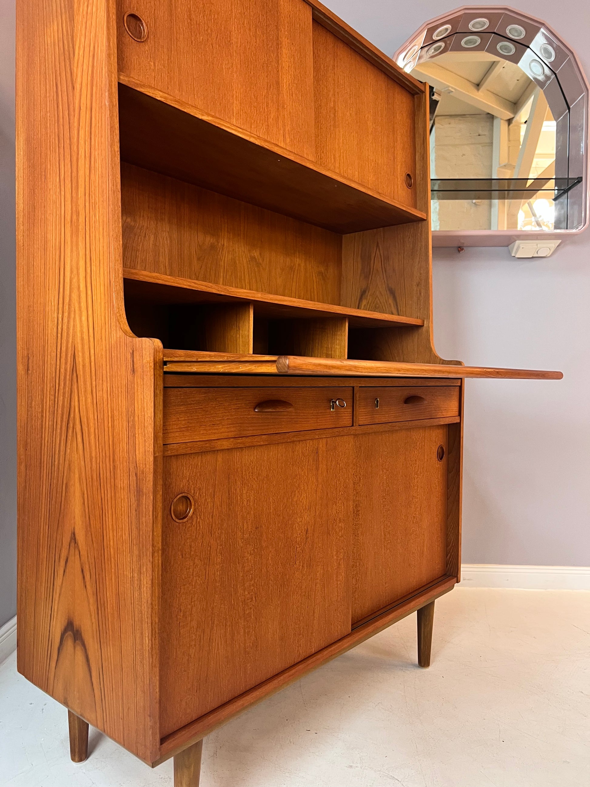 Bücherregal Teak von Korinth Møbelfabrik