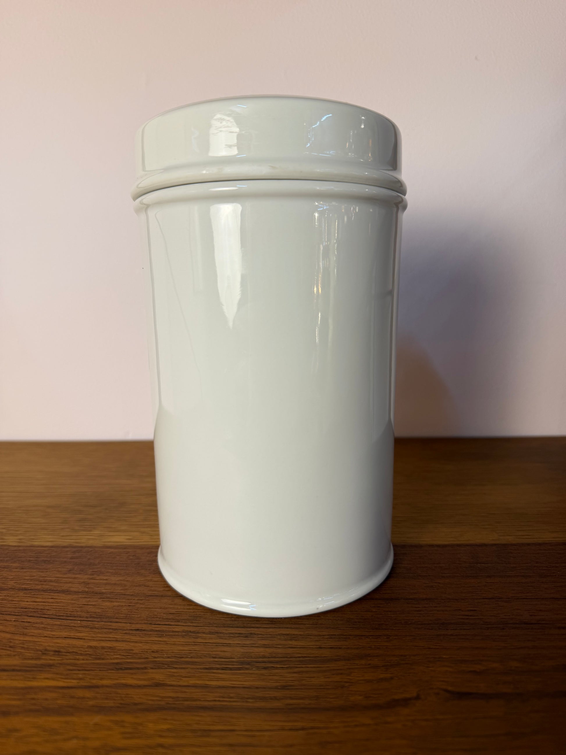 Apothekerdose Ungt. Cereum weiß Porzellan - 1000 ml
