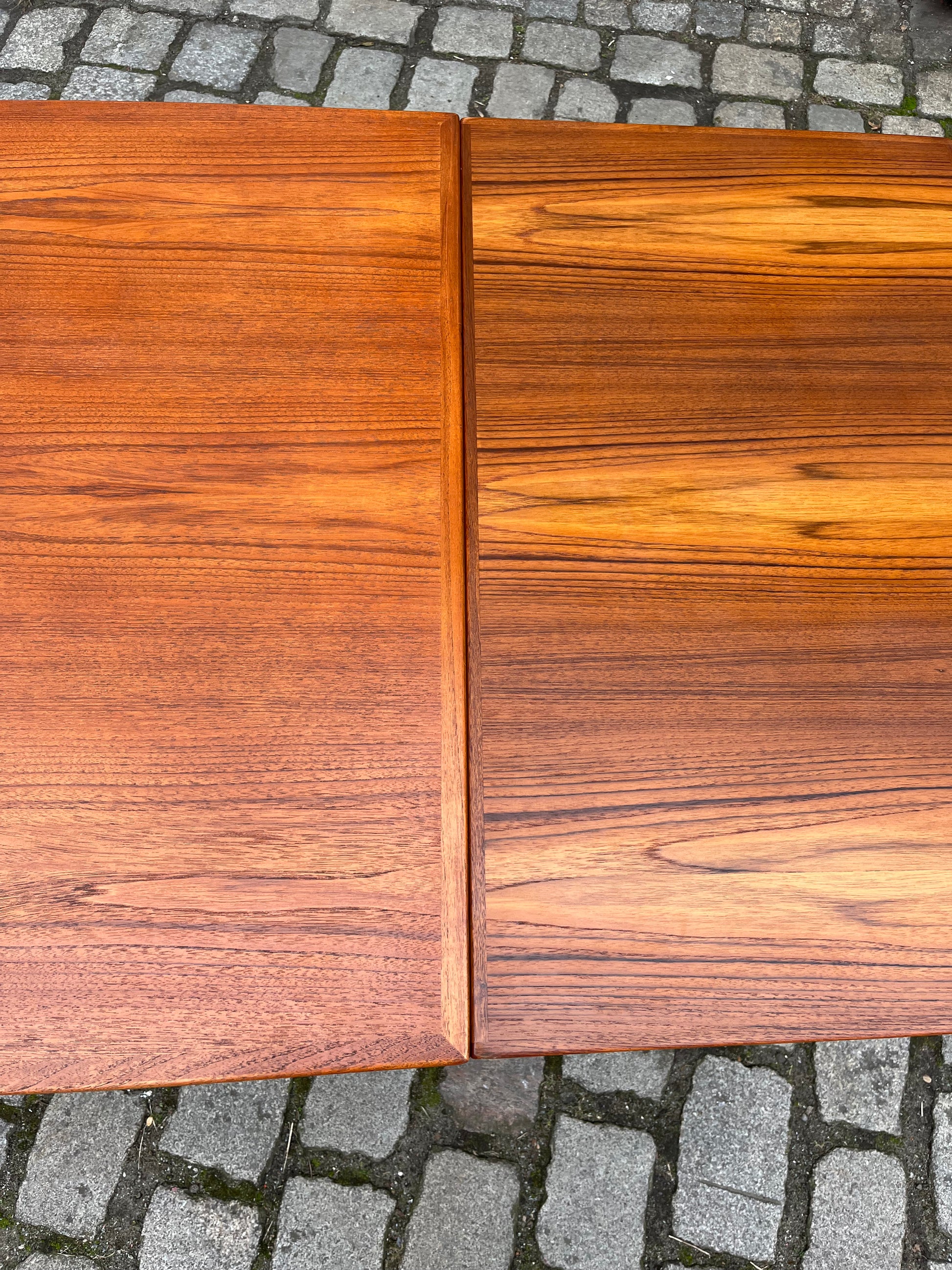 Ausziehbarer Esstisch Teak von Grete Jalk für Glostrup Møbelfabrik