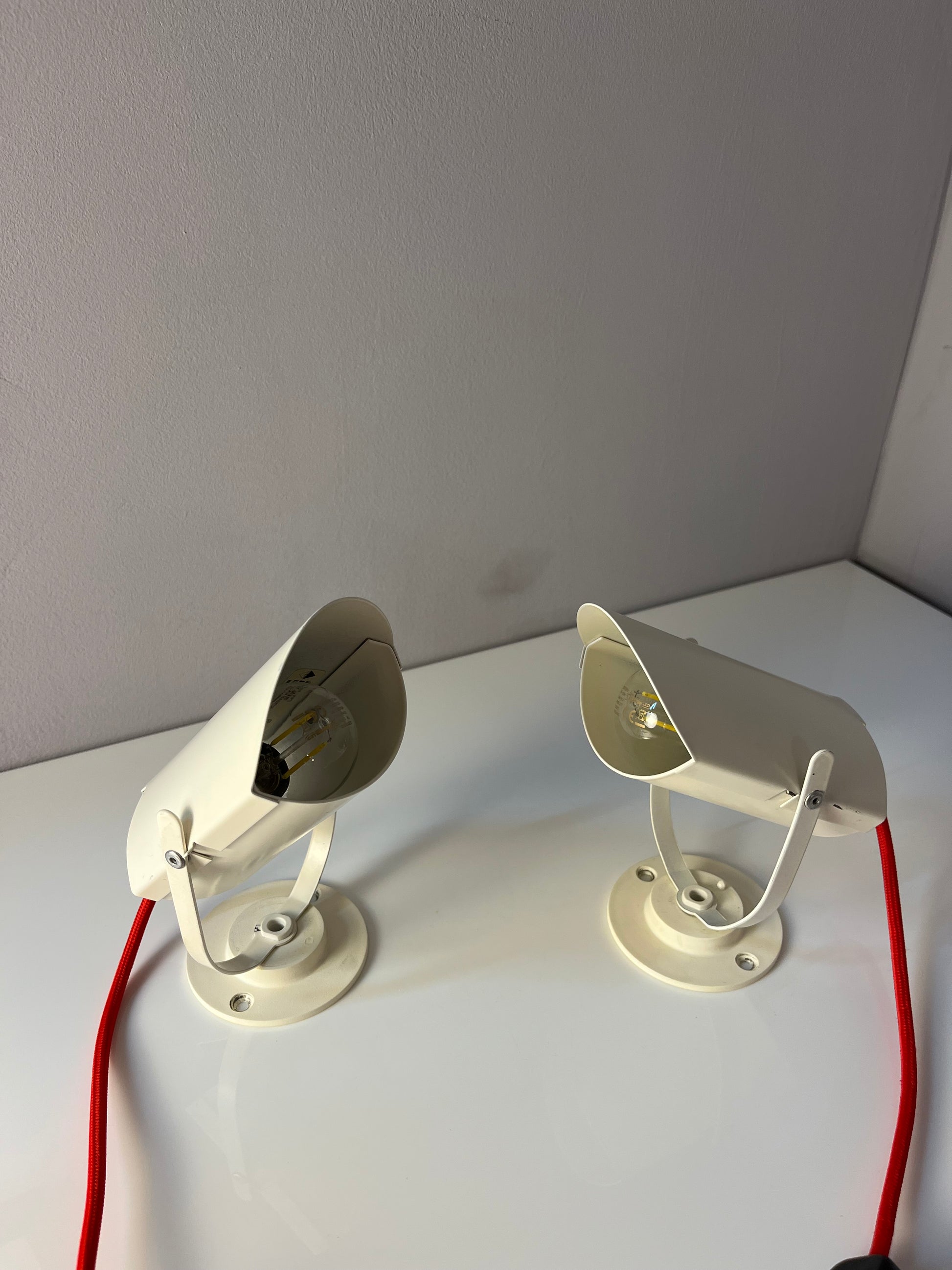 Set: 2x Wandlampe Modell Vupti weiß von Design Light