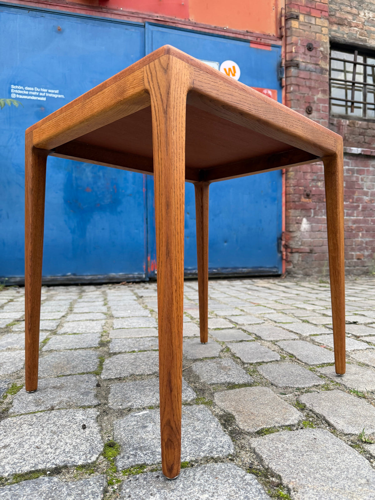 Beistelltisch Teak & Eiche von Wilkhahn