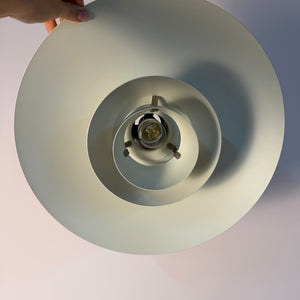 Lamellenlampe PH4/3 silber gebürstet von Poul Henningsen für Louis Poulsen