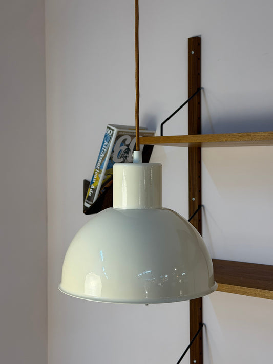 Bunkerlampe cremeweiß aus Dänemark
