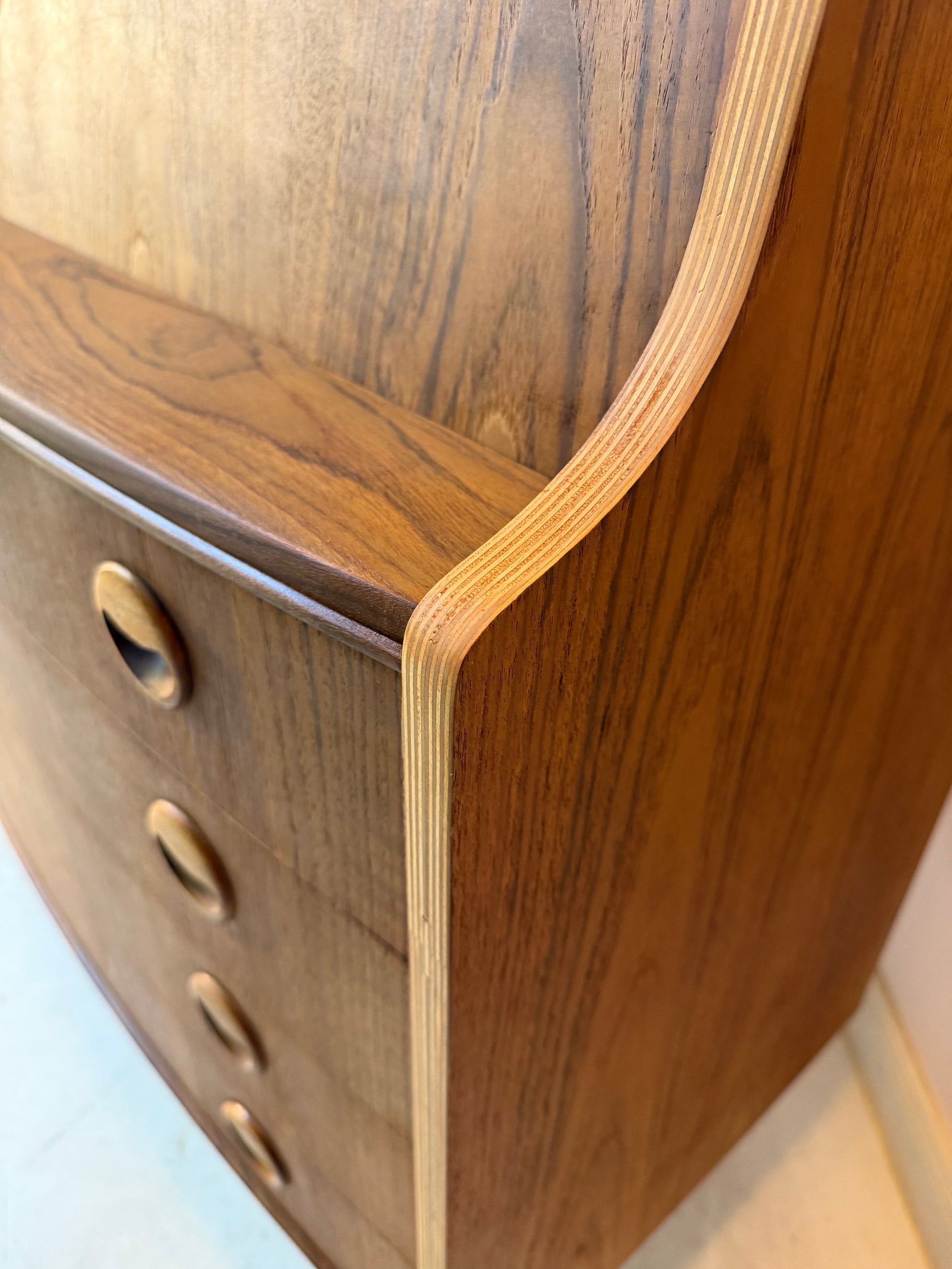 Sekretär Teak aus Dänemark