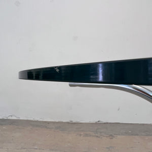 Runder Esstisch Glas & Chrom