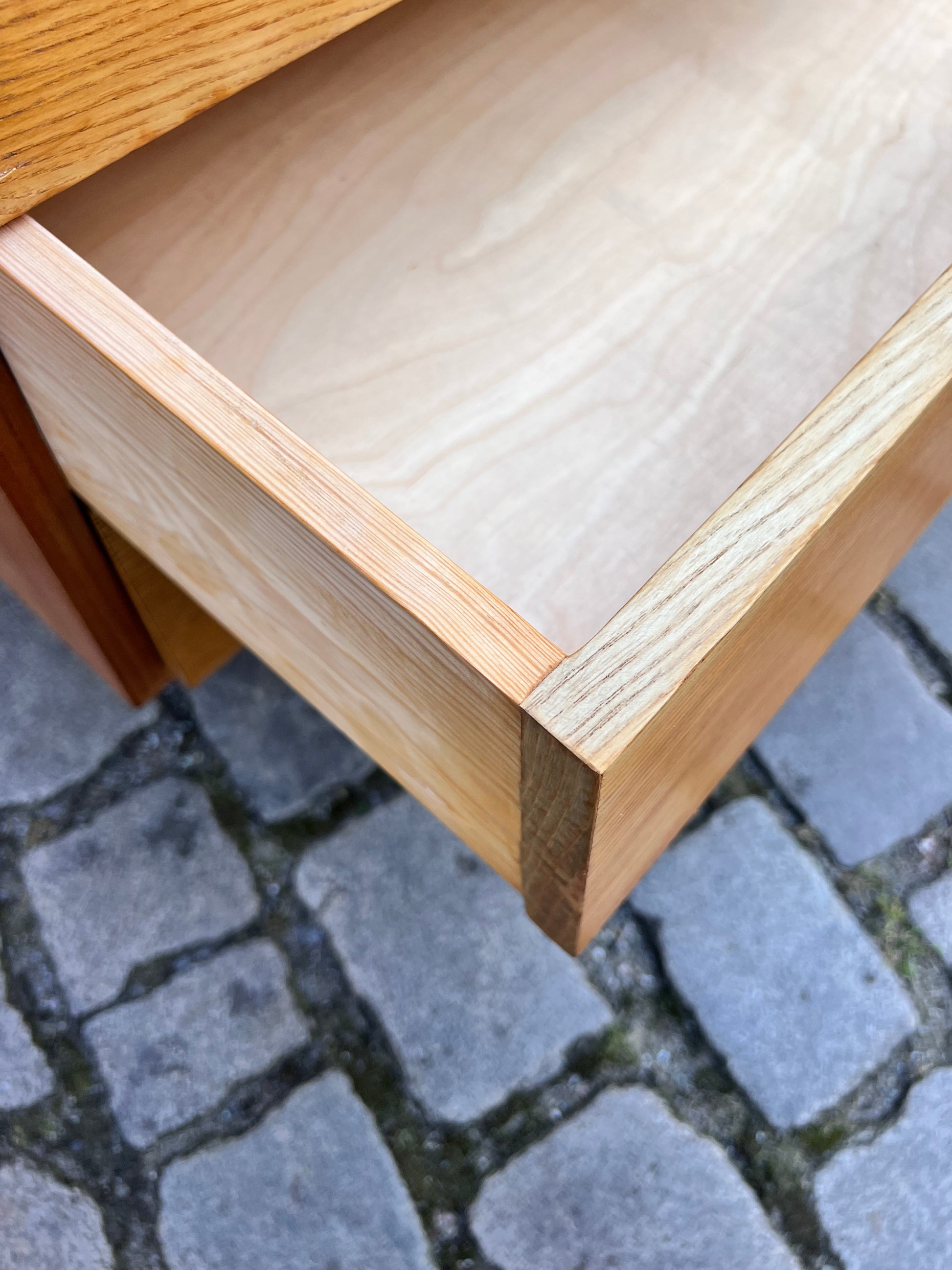 XXL Lowboard Esche 70er