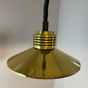 Hängelampe Messing höhenverstellbar