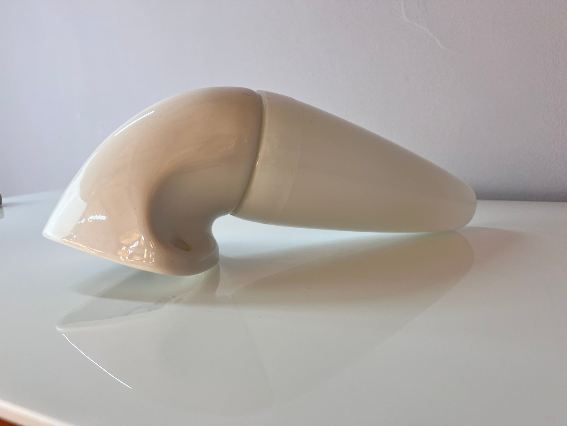Wandlampe Modell 6035 weiß von Sigvard Bernadotte für Ifö