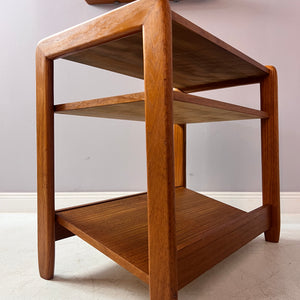 Coffee Table mit Magazinablage Teak